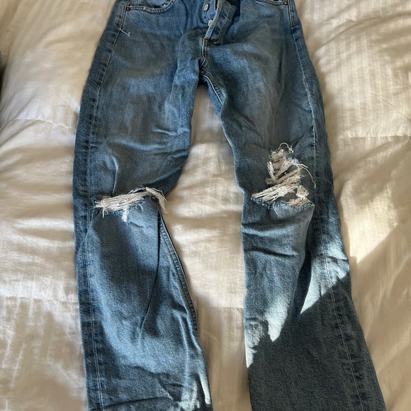 Agolde Riley stretch jeans size 28 worn only once! - Picture 2 of 3